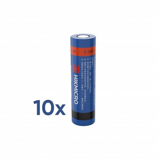 Nabíjateľná batéria HIKMICRO 18650 3350mAh 3,6V (10ks balenie) Nabíjateľná batéria HIKMICRO 18650 3350mAh 3,6V (10ks balenie)