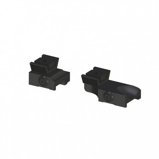 Montáž pro CZ 550/ CZ 555/ CZ 557/ ZKK 600 pevná 2D na šrouby,šína Zeiss VM 45° h:12 Montáž pro CZ 550/ CZ 555/ CZ 557/ ZKK 600 pevná 2D na šrouby,šína Zeiss VM 45° h:12